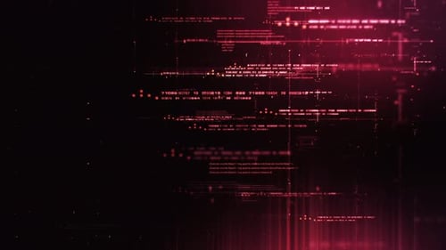 Futuristische Matrix-Datensimulation HUD-Hintergrund 07