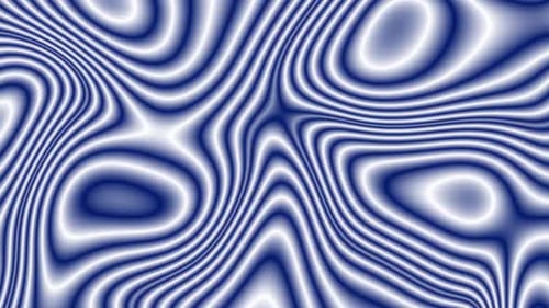 Animación de fondo líquido de movimiento de onda suave de color blanco azul
