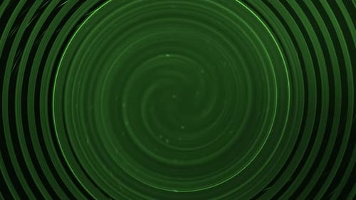 Green Circular Motion Background