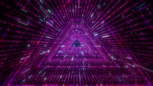 Neon Digital Tunnel