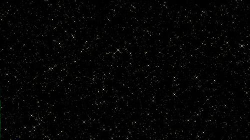 Boucle à poussière dorée scintillante 4K