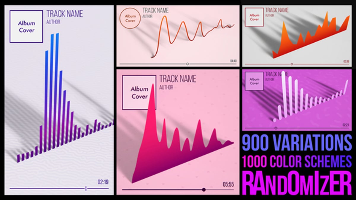 Clean Music Visualizer v3.0, Elements ft. audio visualizer template ...