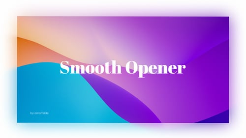 Smooth Opener for Premiere Pro