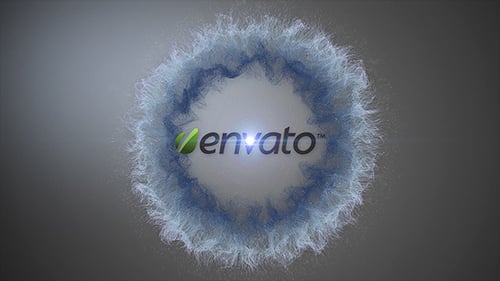 Particle Burst Logo Reveal Intro