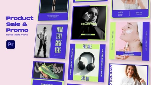 Product Sale and Promo Social Media Posts