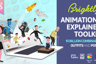 Brightly V3.5 | Animations Explainer Toolkit - Final Cut Pro X & Apple Motion