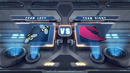 Versus Sport Logo Transtion