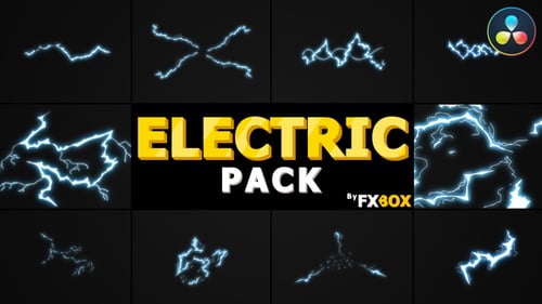 Flash FX ELECTRIC Elements | DaVinci Resolve