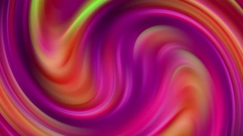 Vibrant Abstract Fluid Color Swirl Background Loop