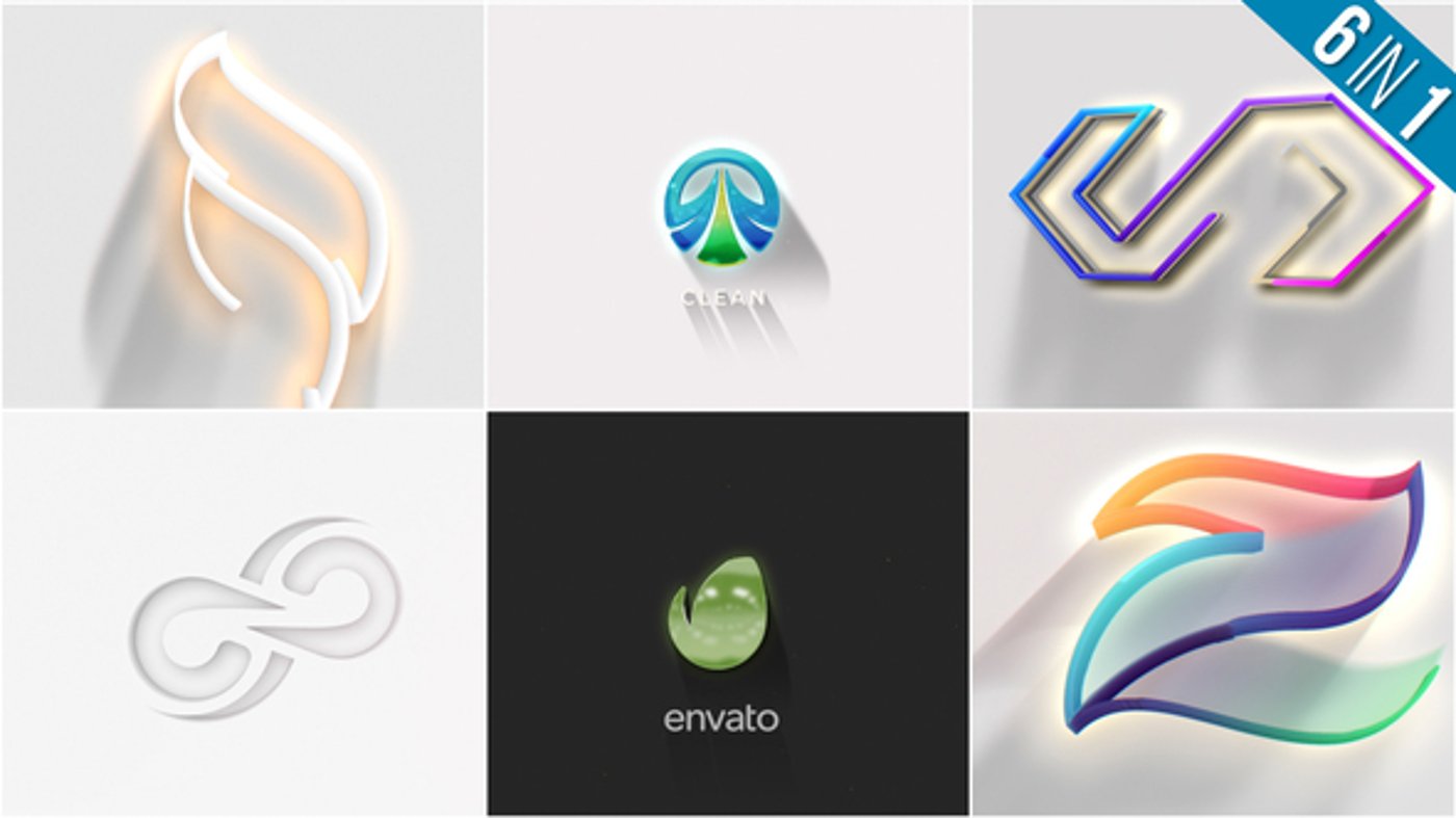 Minimal Elegant Logo Reveal with Glossy Effects, Logo Stings ft. logo ...