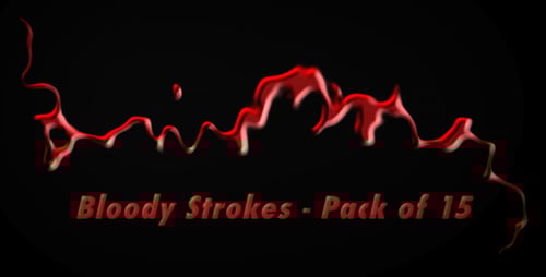 Bloody Strokes - Pack of 15