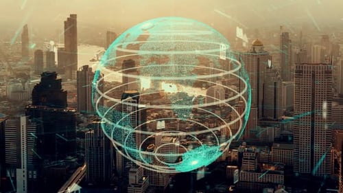 Connexion mondiale et modernisation du réseau Internet dans les villes intelligentes