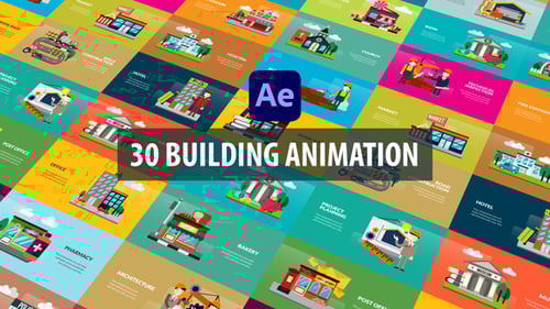 Building Animation | After Effects