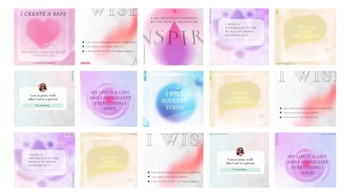 Affirmations phrases post instagram
