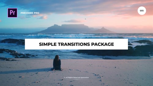 Paquete de transiciones simples para Premiere Pro