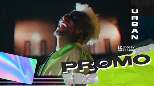 Dynamic Glitch Opener with Urban Style and Abstract Transitions