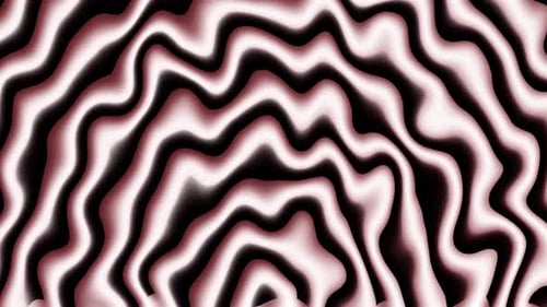 Seamless Fluid Abstract Wavy Lines Looping Background