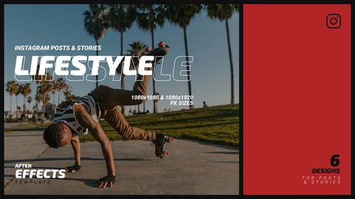 Lifestyle Instagram Post & Stories B78