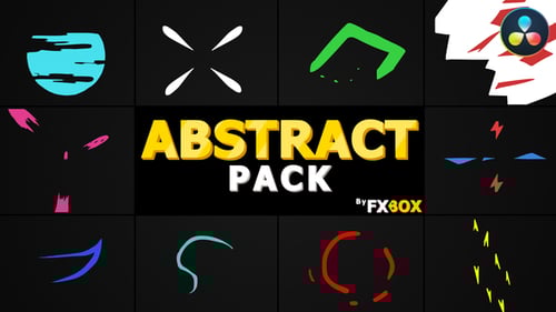 Flash FX Abstract Elements | DaVinci Resolve