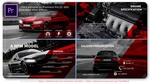 Dynamic Sports Car Product Presentation