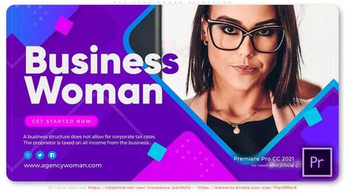 Diaporama Business Lady