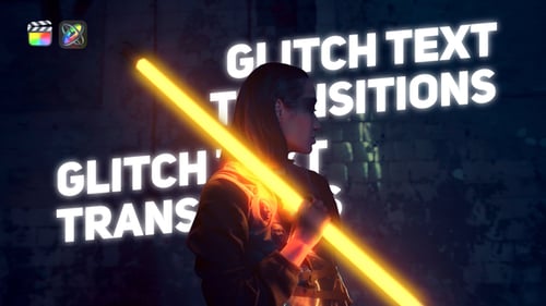 Glitch Text Transitions