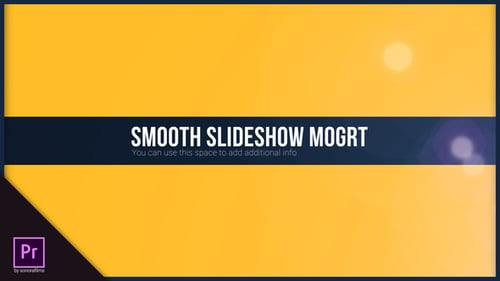 Smooth Slideshow Mogrt Pack
