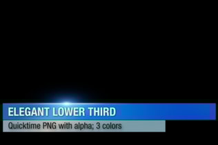 Elegant Lower Third