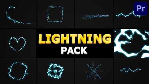 Lightning Pack | Premiere Pro MOGRT