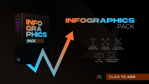 Animated Infographic Data Pack for Business Presentations