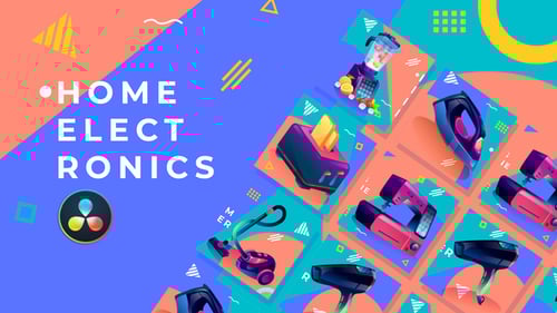 Home Electronics Product Promo | DaVinci Resolve