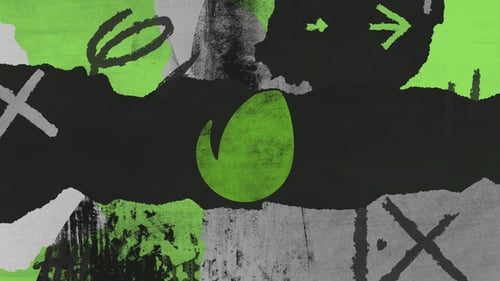 Ragged Tearing Logo Reveal Grunge Intro