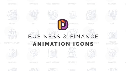 Business & Finance - Animation Icons