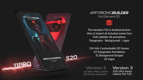 App Promo Builder for Element 3D