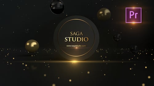 Golden Title Opener Premiere PRO