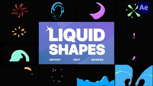 Formas de líquido | After Effects