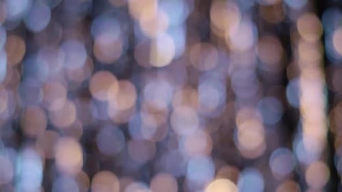 Out of Focus Abstract Lights Shimmering