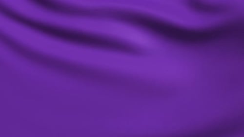 Waving Purple Fabric Texture Background Loop