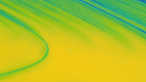 Abstract Green, Blue, and Yellow Background