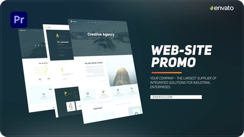 Dynamic Website Showcase for Digital Marketing Promo