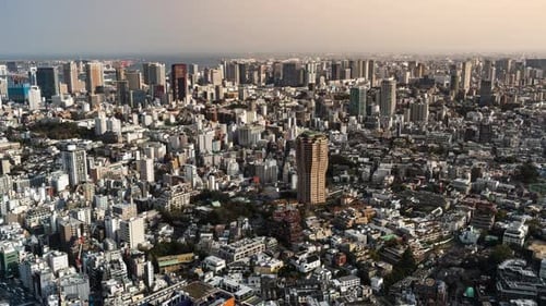 time lapse of Tokyo city, Japan
