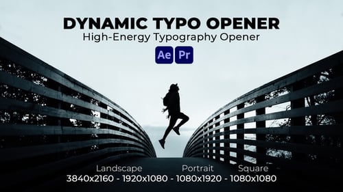 Dynamic Fast Paced Kinetic Typography Intro Opener