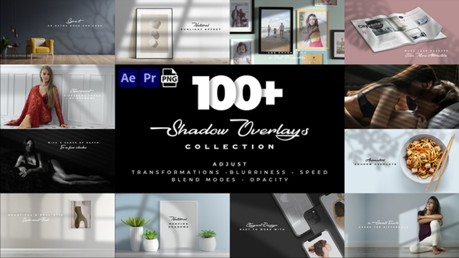 Animated Shadow Overlays: Natural Light & Dynamic Architectural Effects ...