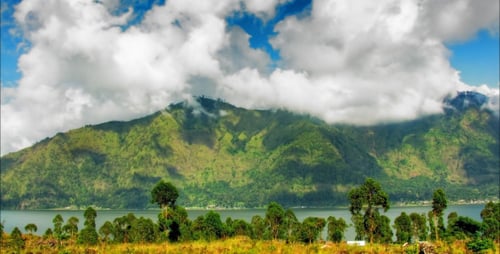 Mountain And Lake Time Lapse