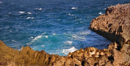 Sharp Rocky Cliff