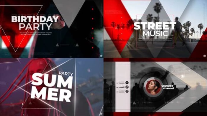 Sports Transitions Video Templates for After Effects & Premiere Pro