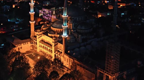 Hagia Sophia with Lantern Light