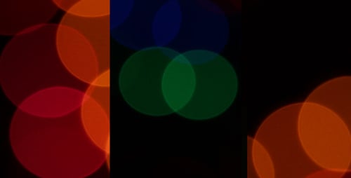 Blurry Colorful Lights Pack 1 (3-packs)