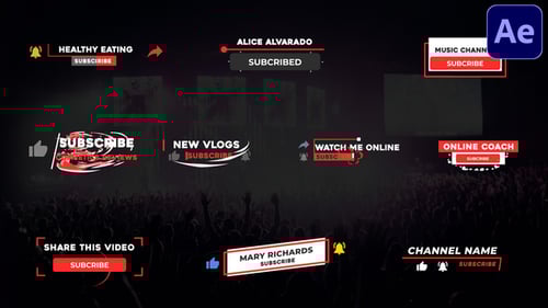 Subscribe Pack | After Effects