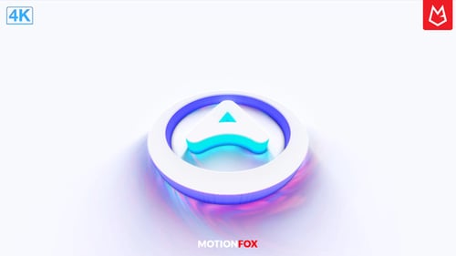 Dynamic Glowing Brand Logo Intro